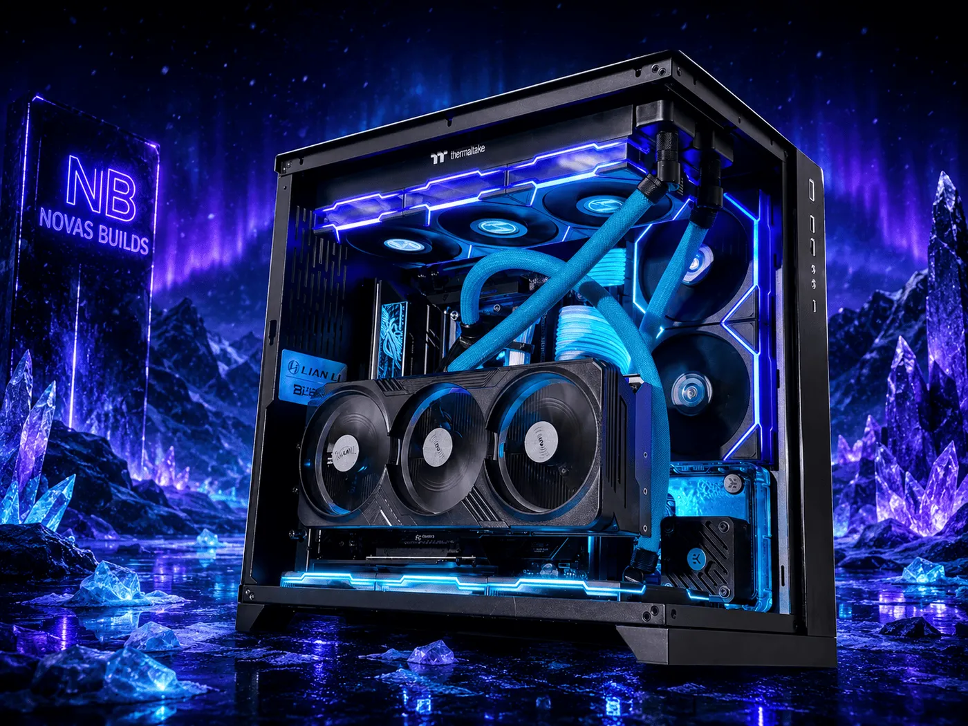 Bluewave – Custom PC Build von NovasBuilds