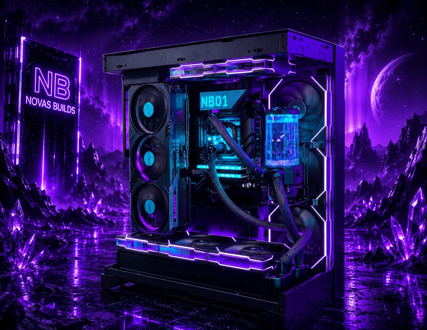 Darkstream Nova – Custom PC Build von NovasBuilds