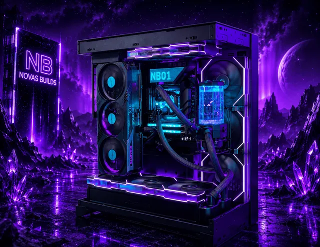 Darkstream Nova Custom PC von NovasBuilds