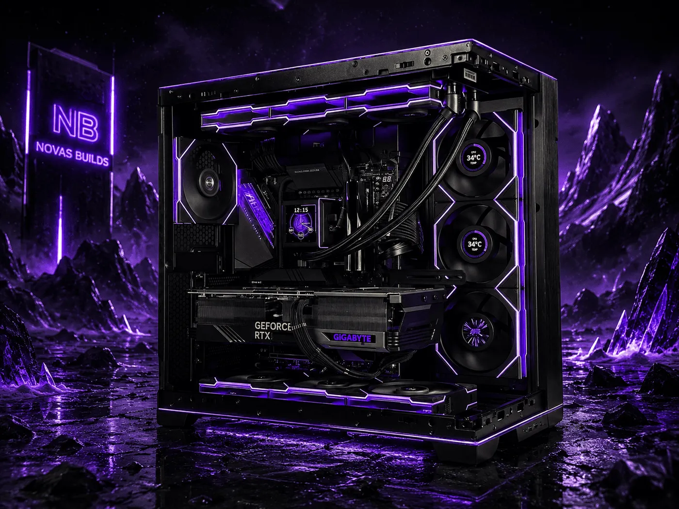 Lian Li Elegance – Custom PC Build von NovasBuilds