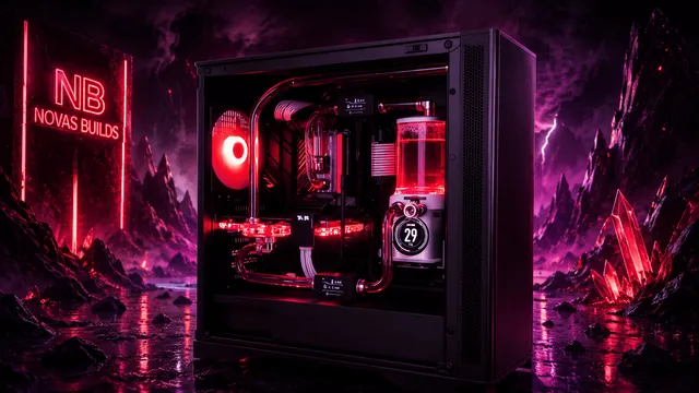 Red Reactor Custom PC von NovasBuilds
