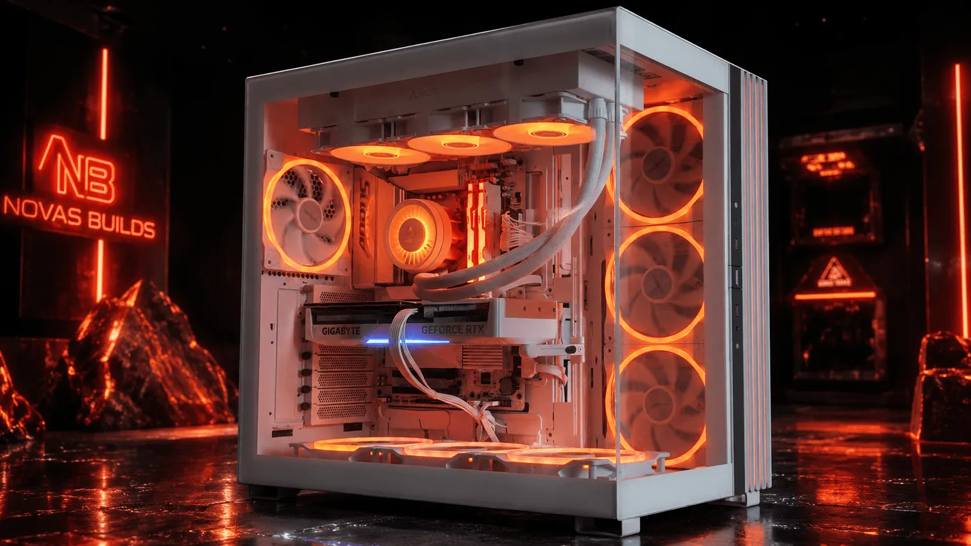 Snow Core – Custom PC Build von NovasBuilds